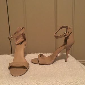 Strappy Nude Heels